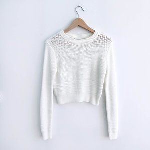 Club Monaco Cropped Sweater - size Small